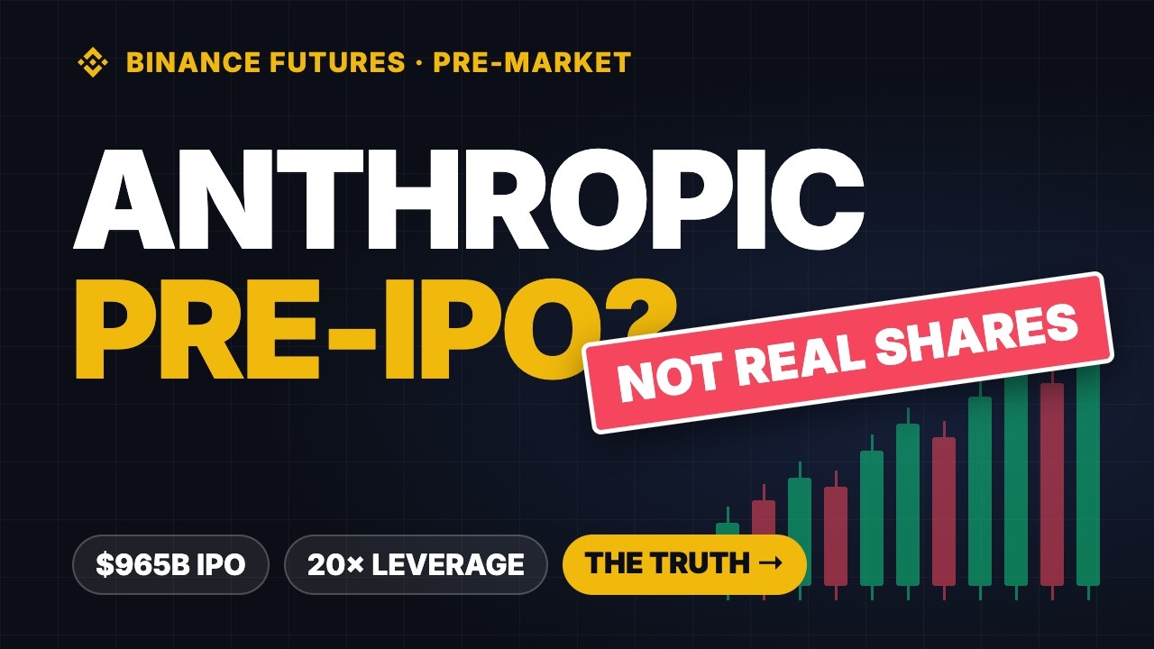 How to Trade Anthropic Before the IPO &mdash; The Truth About Binance's New Contract (2026)
