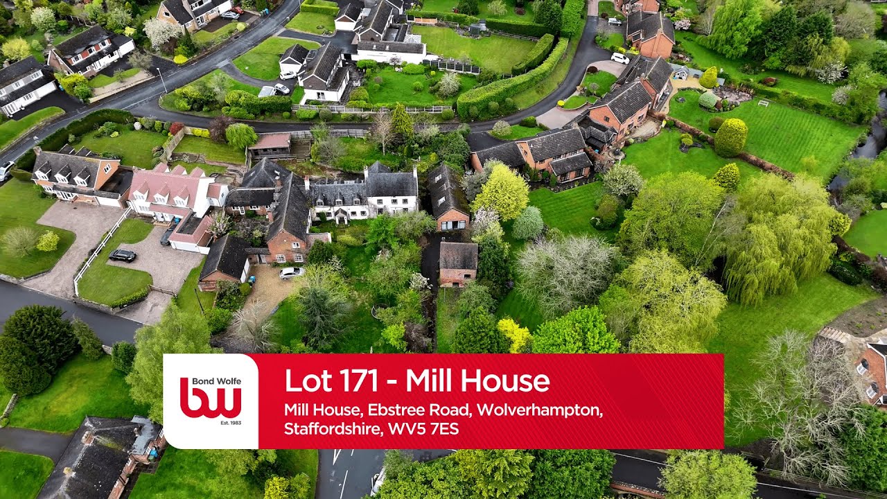 Lot 171 || Mill House, Ebstree Road, Seisdon, Wolverhampton, Staffordshire, WV5 7ES