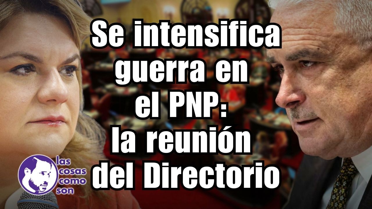 Se intensifica guerra en el PNP: la reunión del directorio