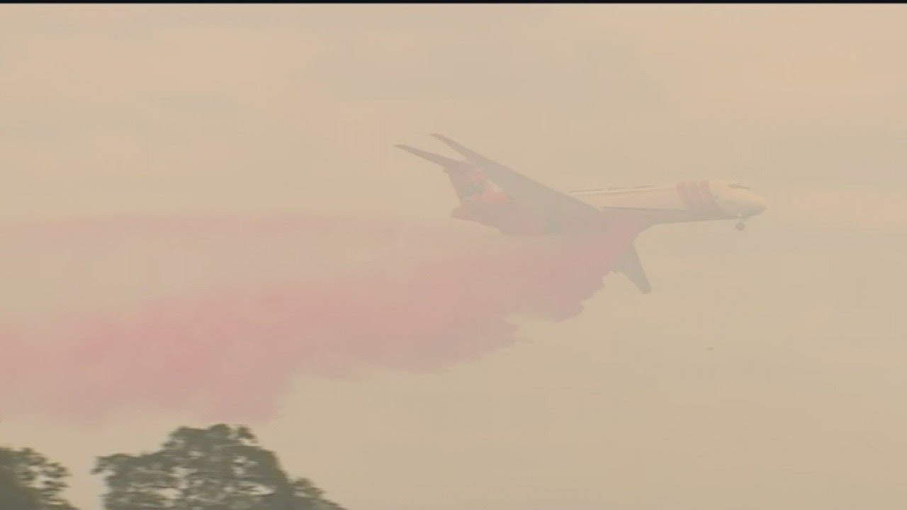 Grass Fire Forces Evacuations In Sacramento County