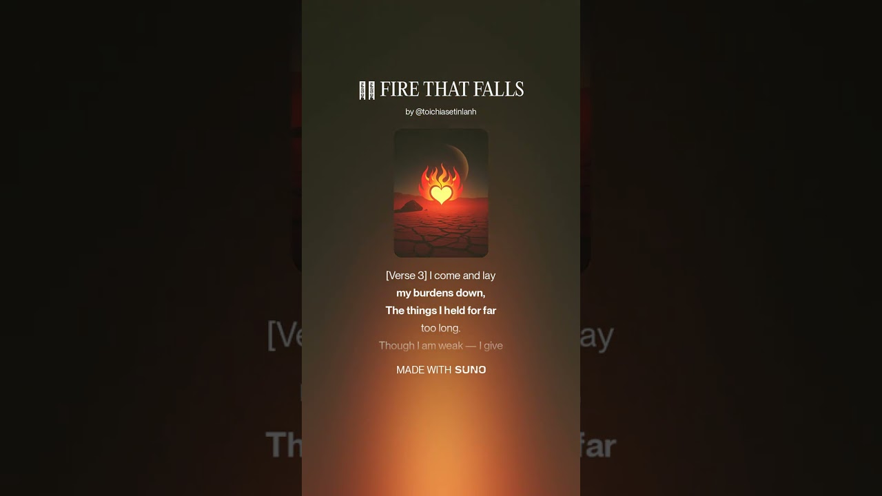 FIRE THAT FALLS, Hymn, Worship Song, Christian song, Markpi Studio