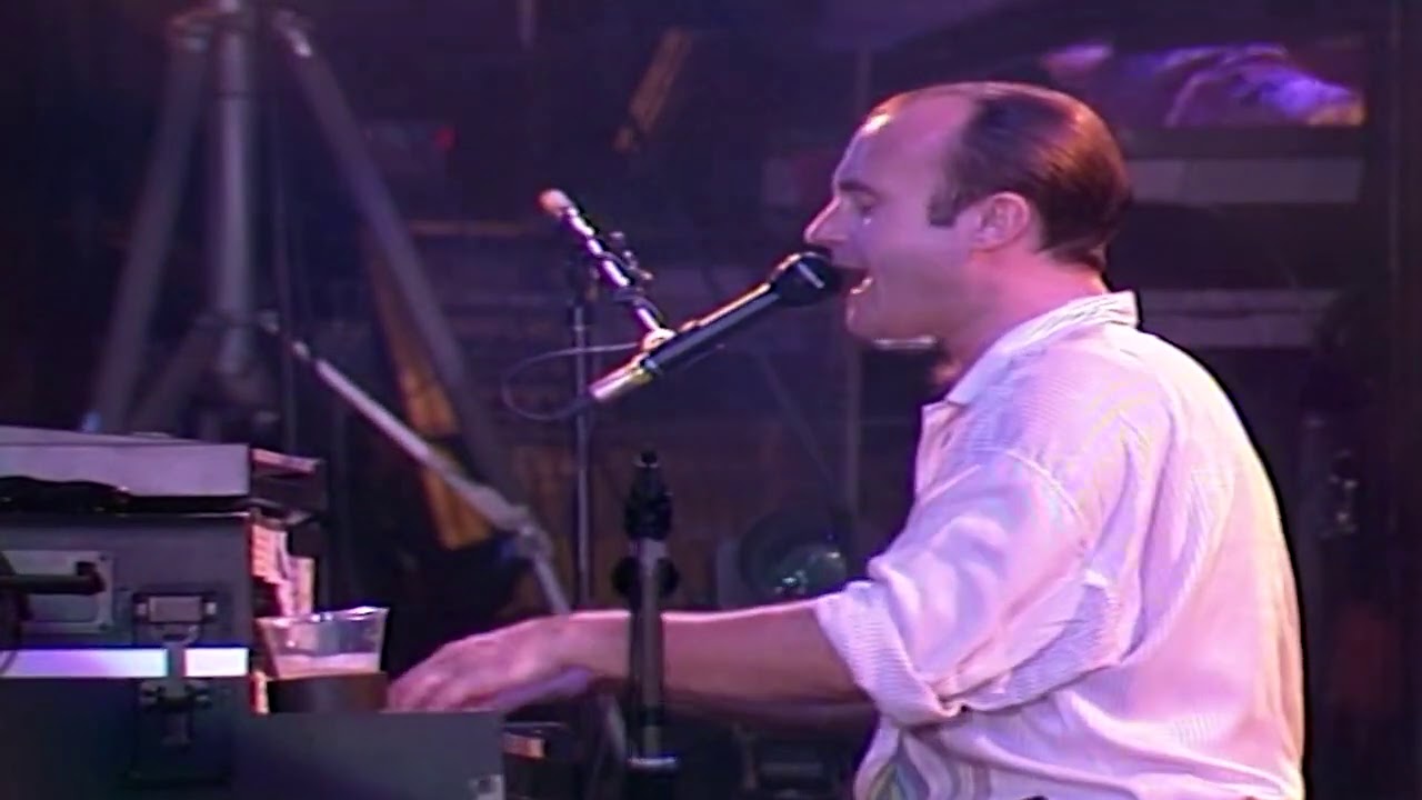 Phil Collins - Another Day in Paradise (live Berlin 1990) - Phil Cam
