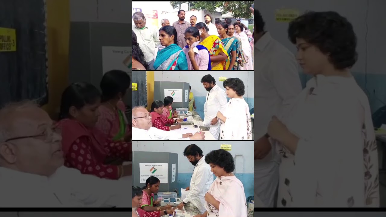 MLA Korukanti Chander Casted His Vote along With Family