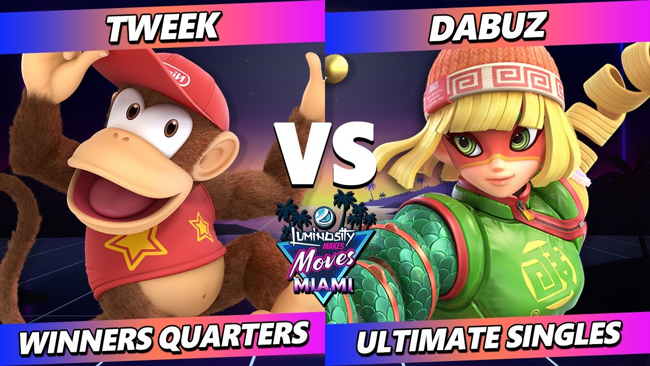 LMM Miami 2023 - Tweek (Diddy Kong, Sephiroth) Vs. Dabuz (Rosalina, Min Min) Smash Ultimate - SSBU