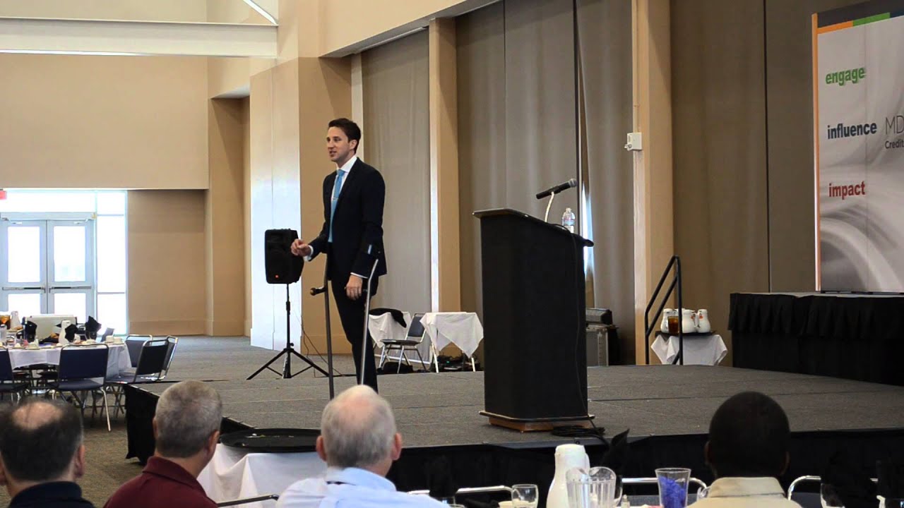 Motivational Speaker Customizes Every Speech