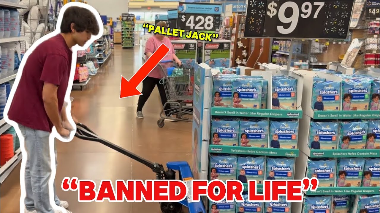 Trying To Buy Display Stands At Walmart Prank