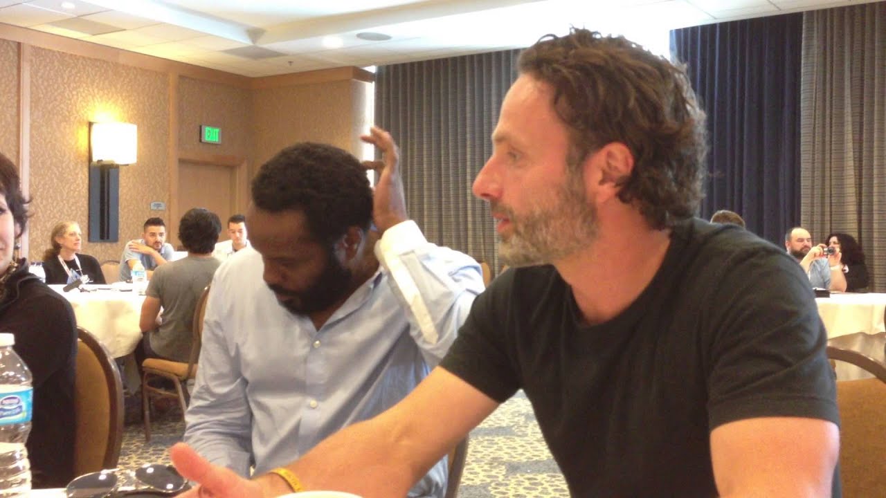 Walking Dead at SDCC 2013 with Andrew Lincoln, Chad Coleman, Gale Anne Hurd, and David Alpert!