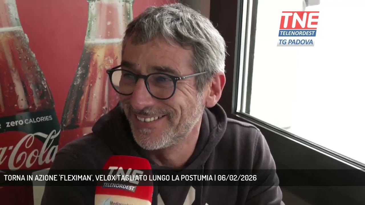 TORNA IN AZIONE 'FLEXIMAN', VELOX TAGLIATO LUNGO LA POSTUMIA | 06/02/2026