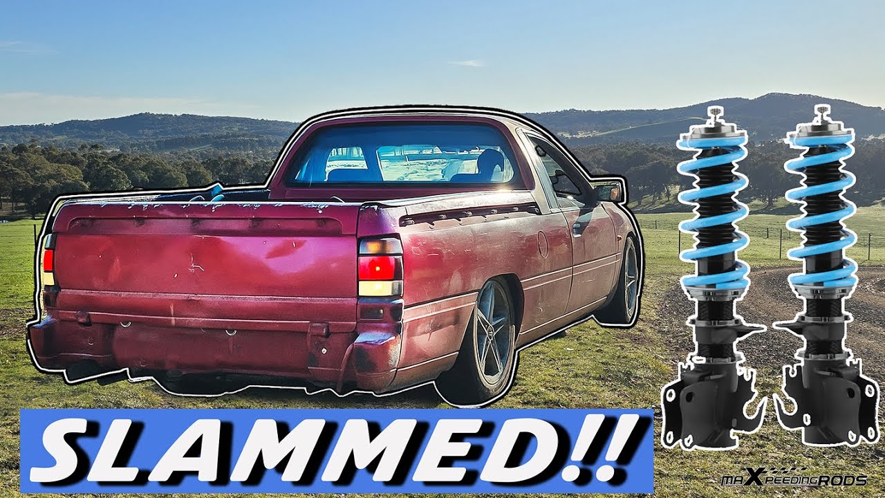 Эвакуатор или дрифт-кар!? VS Commodore UTE получает койловеры и мини-подвеску!