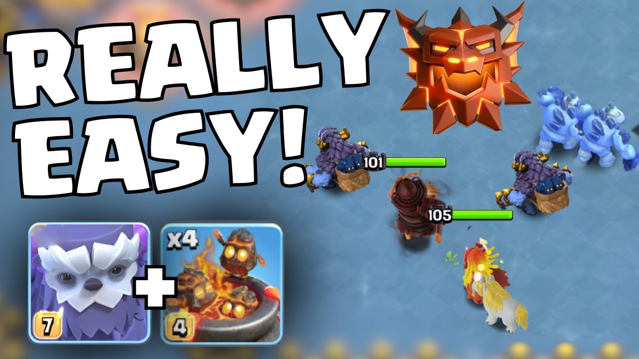 EASIEST Legend League Army! | Struggle NO MORE with Fireball Yeti Furnace! (Clash of Clans)