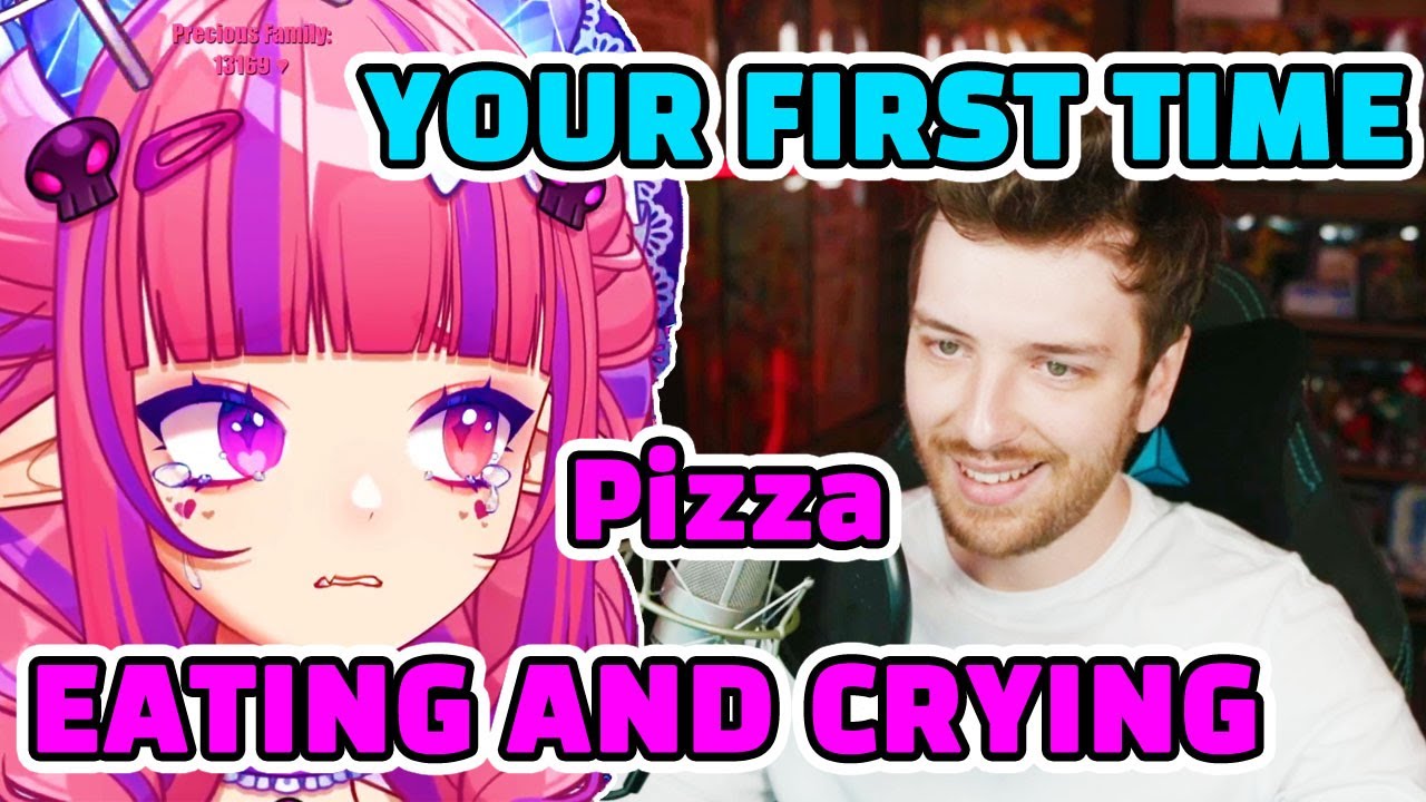 CDawgVA makes Ironmouse eat Pizza for the First Time