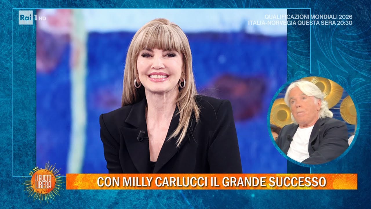 Ivan Zazzaroni e il grande successo con Milly Carlucci - Da noi a ruota libera 16/11/2025
