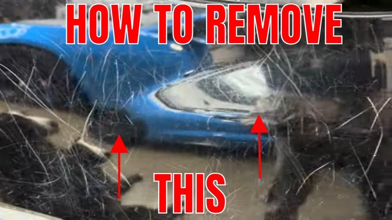 How to Remove Unsightly, Deep Scratches From Soft Black Paint. Lexus LX 470!