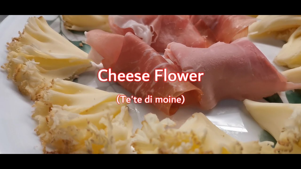 CHEESE FLOWER /T&ecirc;te di Moine/cheese
