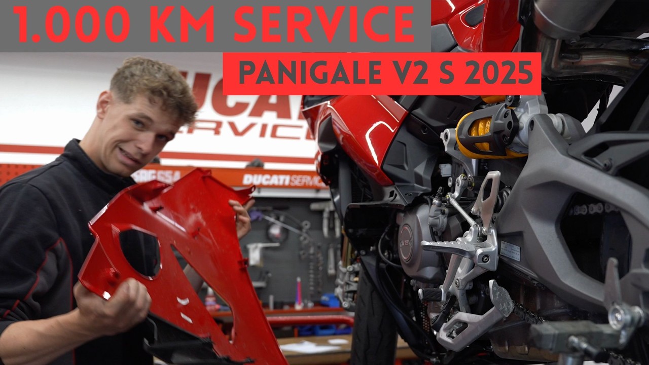 1.000-KM-Service bei der Ducati Panigale V2 S (2025) + erster Blick auf die XDiavel 2025