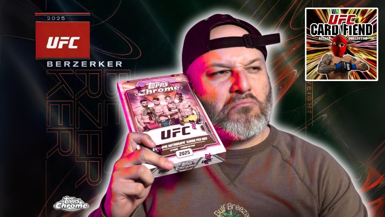 2025 Topps Chrome UFC Hobby Box Rip