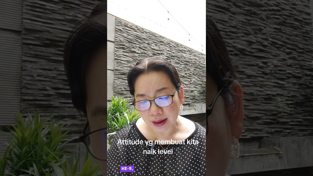 Attitude yang membuat kita naik level