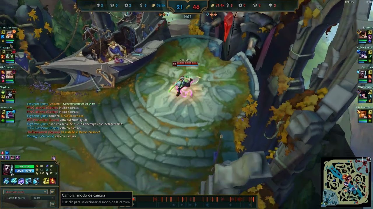 pentakill con ecko izii XD