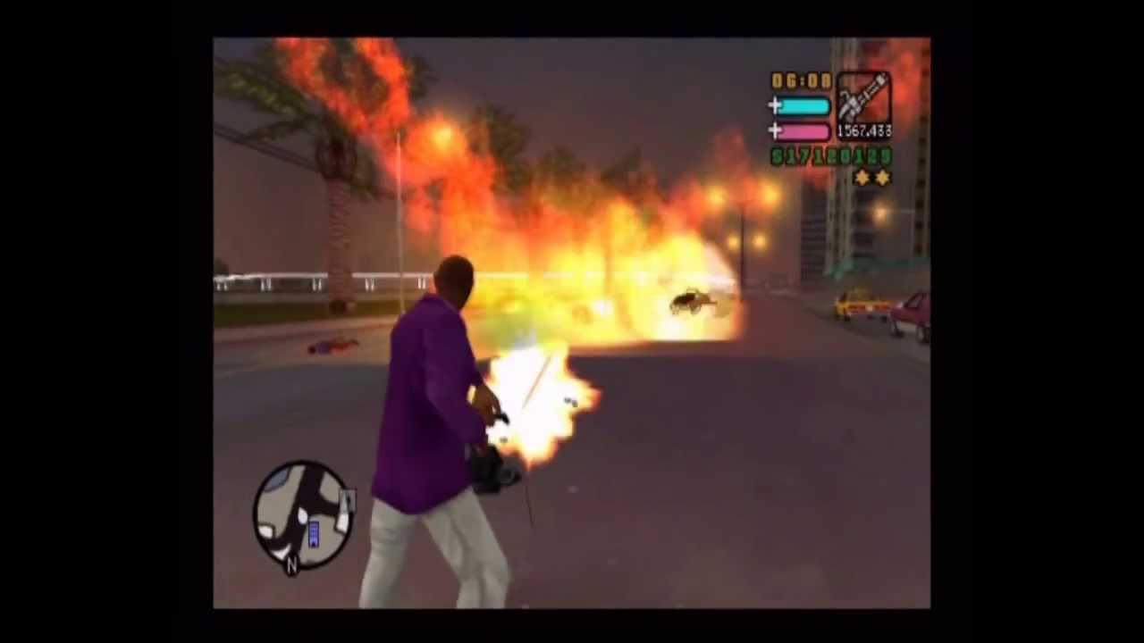 GTA VICE CITY STORIES HEAVY MINIGUN