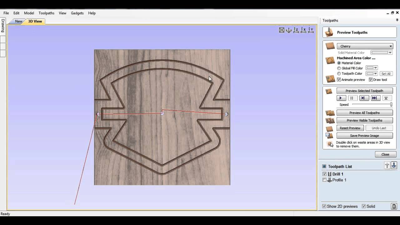 VCarve Pro and Aspire Drilling Tutorial