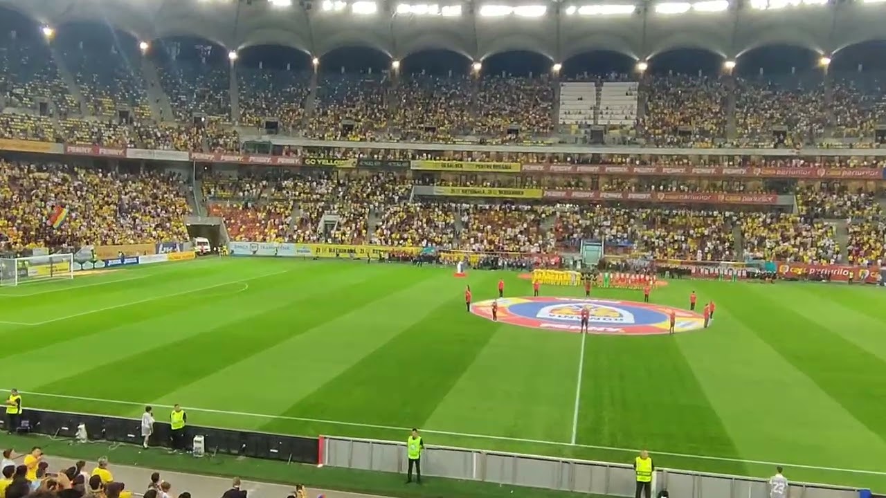 Imnul României, Mira, România-Canada 0-3, Arena Națională, 5 septembrie 2025
