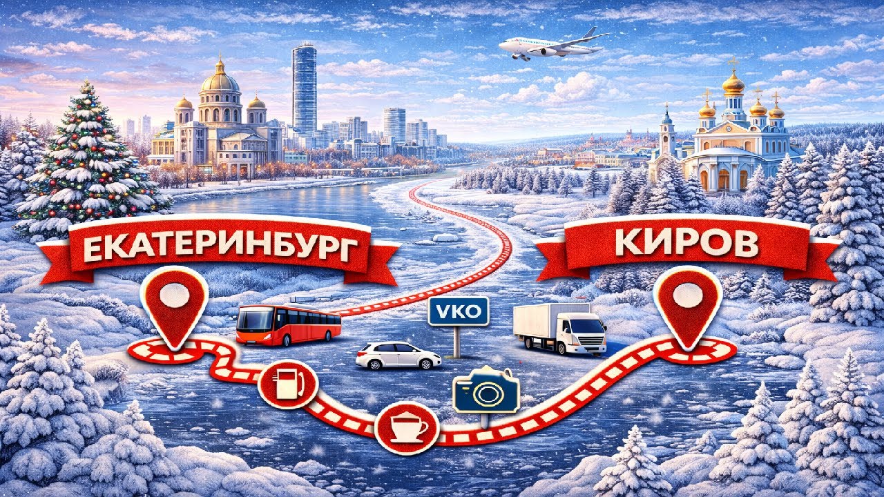 Уральский рейс VATSIM Екатеринбург - Киров Fenix A320