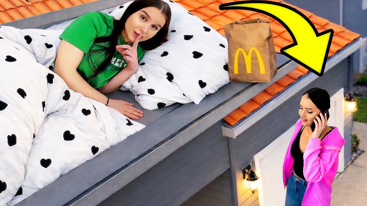 Wie lange kann ich mich im HAUS vor ALINA verstecken ?🤫🏡