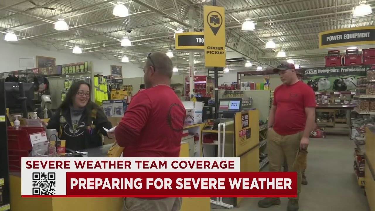 Tips on how to prepare for severe weather