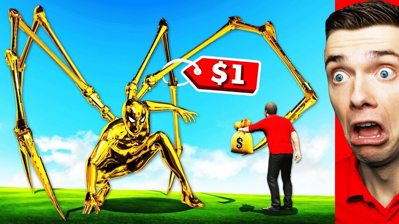 Comprando Cada ULTRA SPIDERMAN Por $1 (GTA 5)