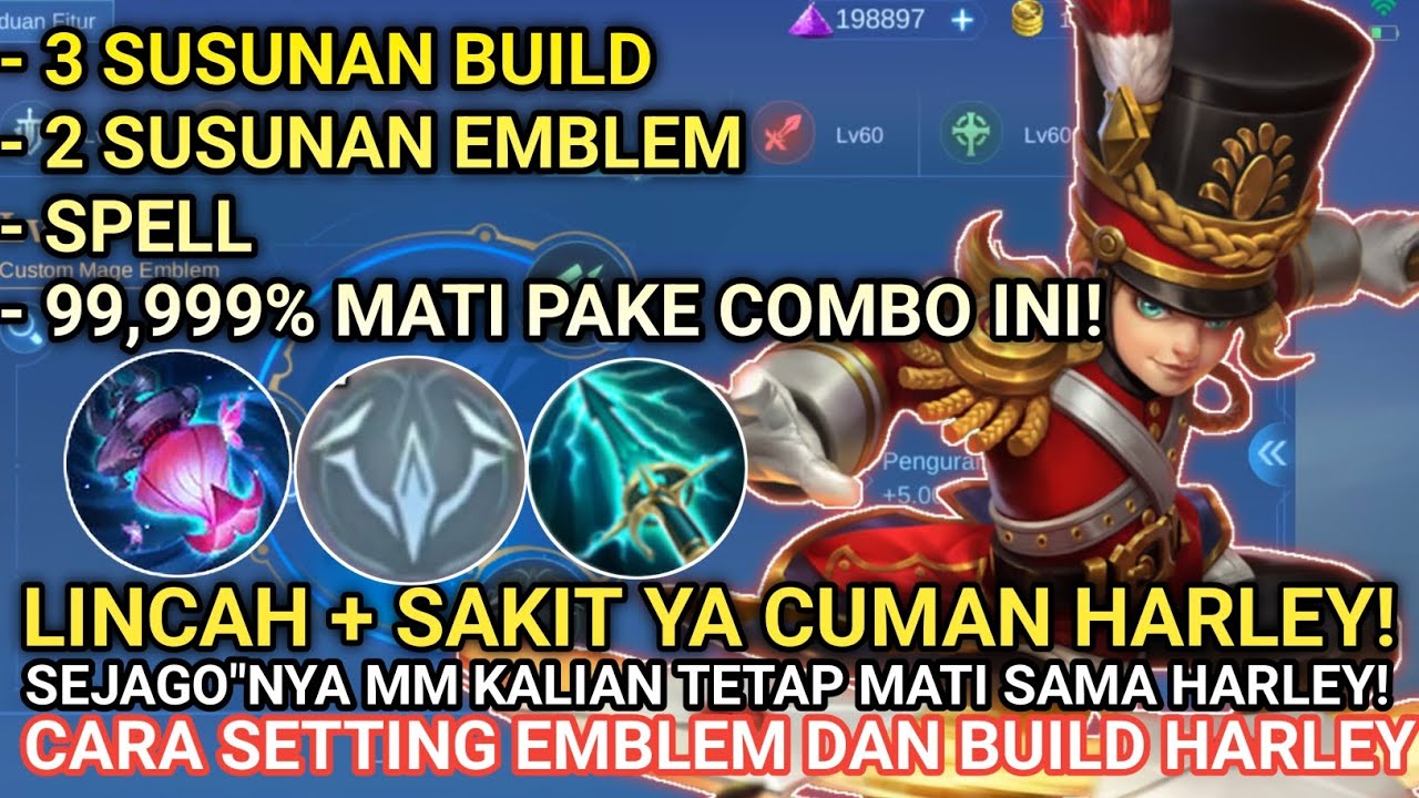 WELCOME BACK ! SET BUILD HARLEY TERSAKIT 2024 | EMBLEM HARLEY TERSAKIT