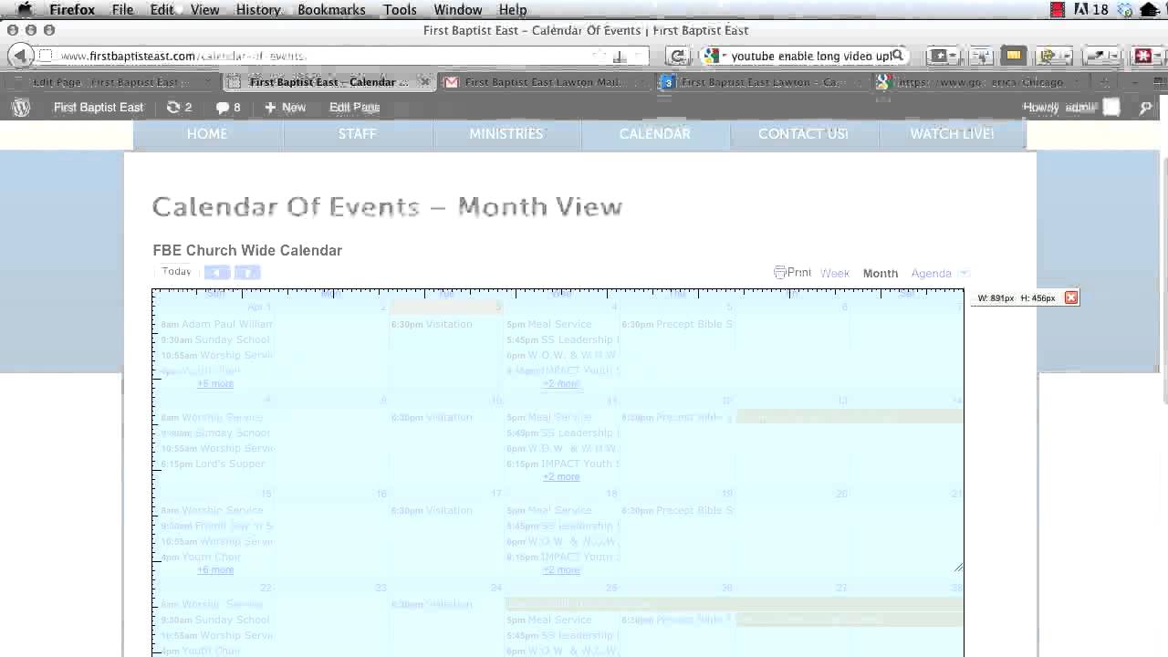 How to set up a Church Calendar on Google for Events and Ministry Personnel - For FREE