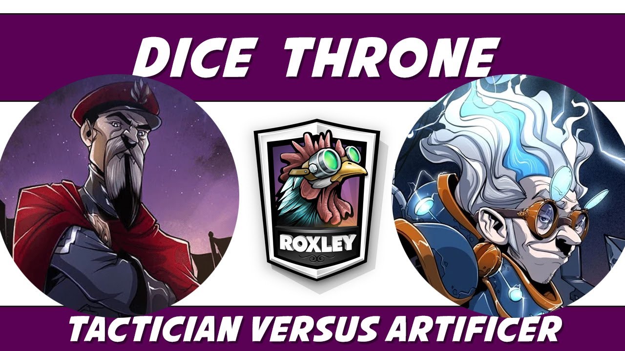 Dice Throne Tournament Artificer versus Tactician