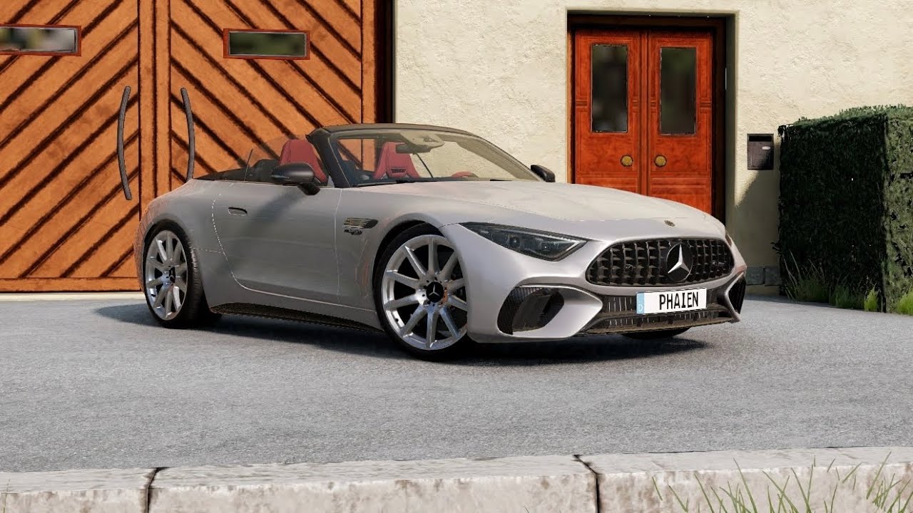 Mercedes-AMG SL 63 | Open-Top Power, Pure Prestige | BeamNG drive  