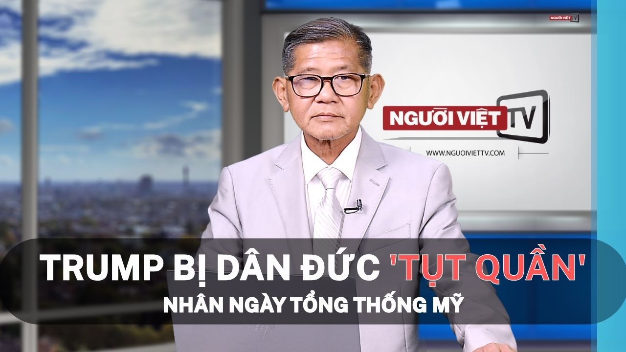 Trump bị dân Đức 'tụt quần' nhân Ngày Tổng Thống Mỹ