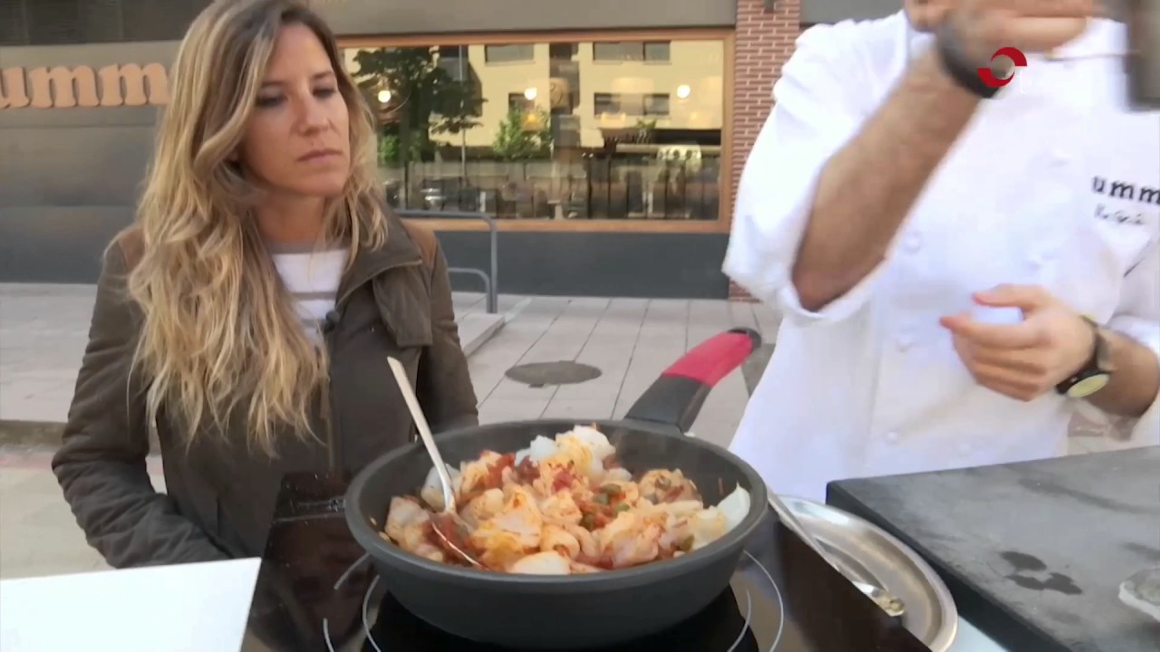 Álex García del Umm Logroño nos prepara unos Callos de Bacalao