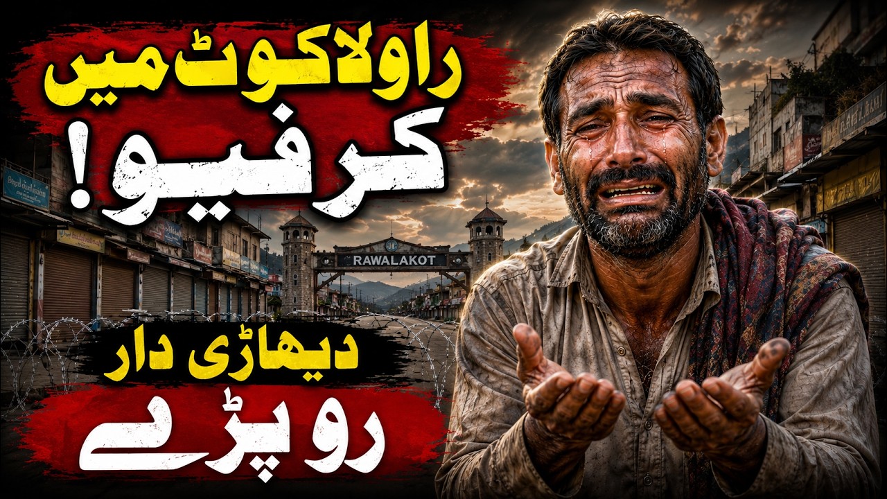 Rawalakot Curfew Crisis: Daily Wage Workers Cry &ldquo;What Will We Eat?&rdquo; Shocking Reality
