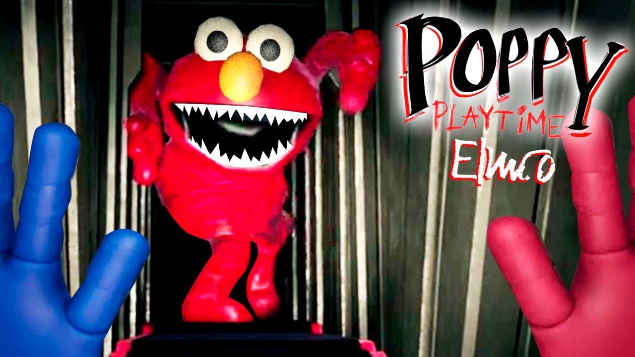 HUGGY WUGGY mais c'est ELMO {Poppy Playtime}