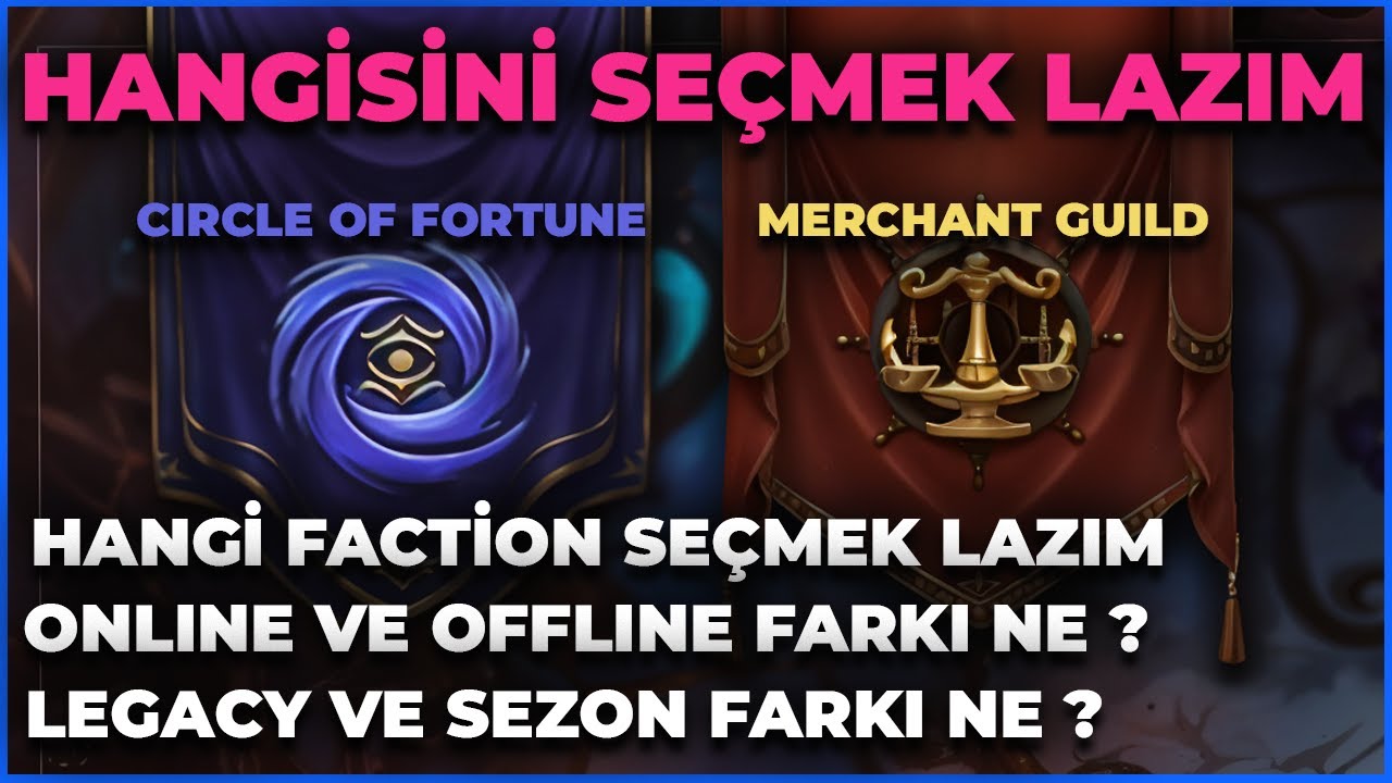 Circle of Fortune ve Merchant Guild Farkı Ne /  Faction Rehberi  / Last Epoch Rehber