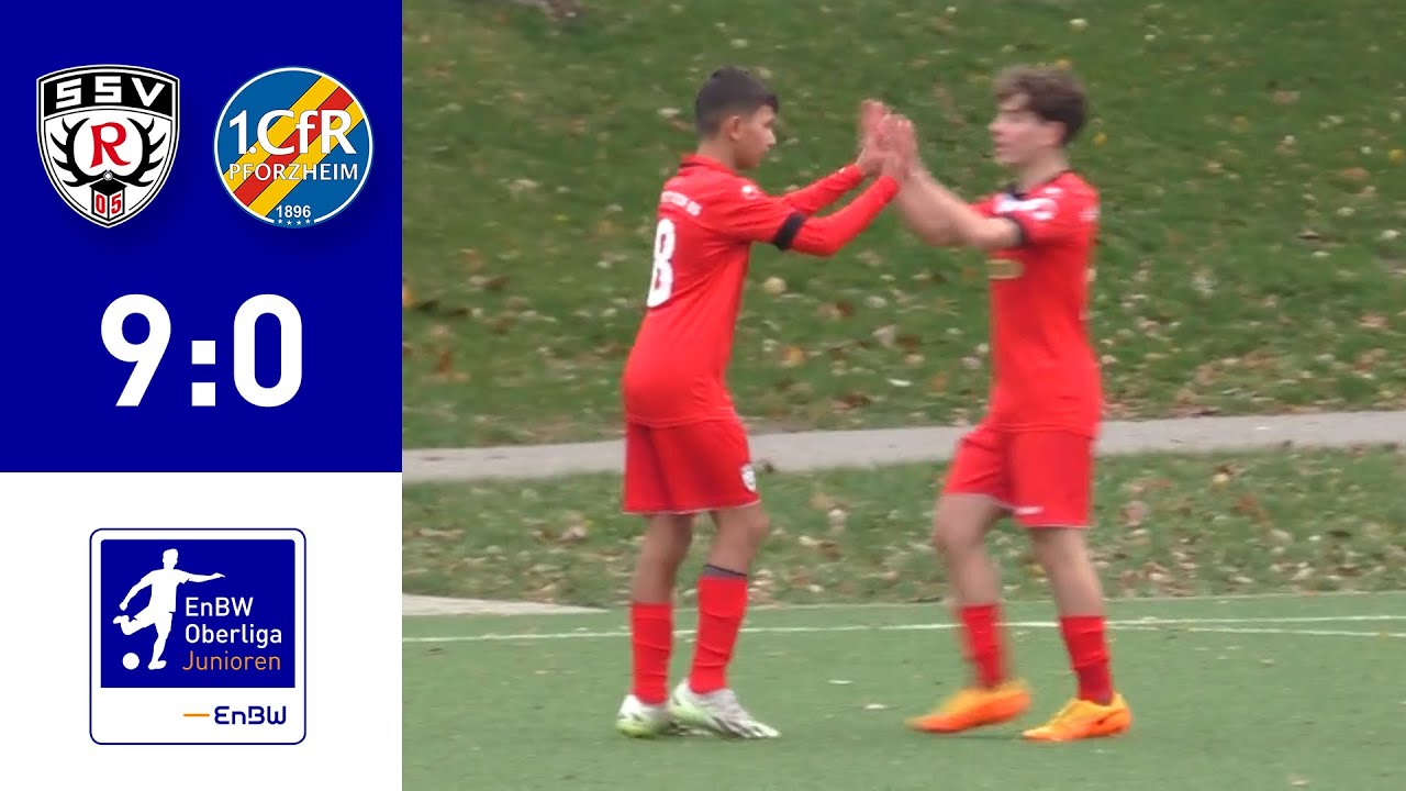EnBW-Oberliga - C-Junioren: SSV Reutlingen 1905 Fußball - 1.CRF Pforzheim 2023/24
