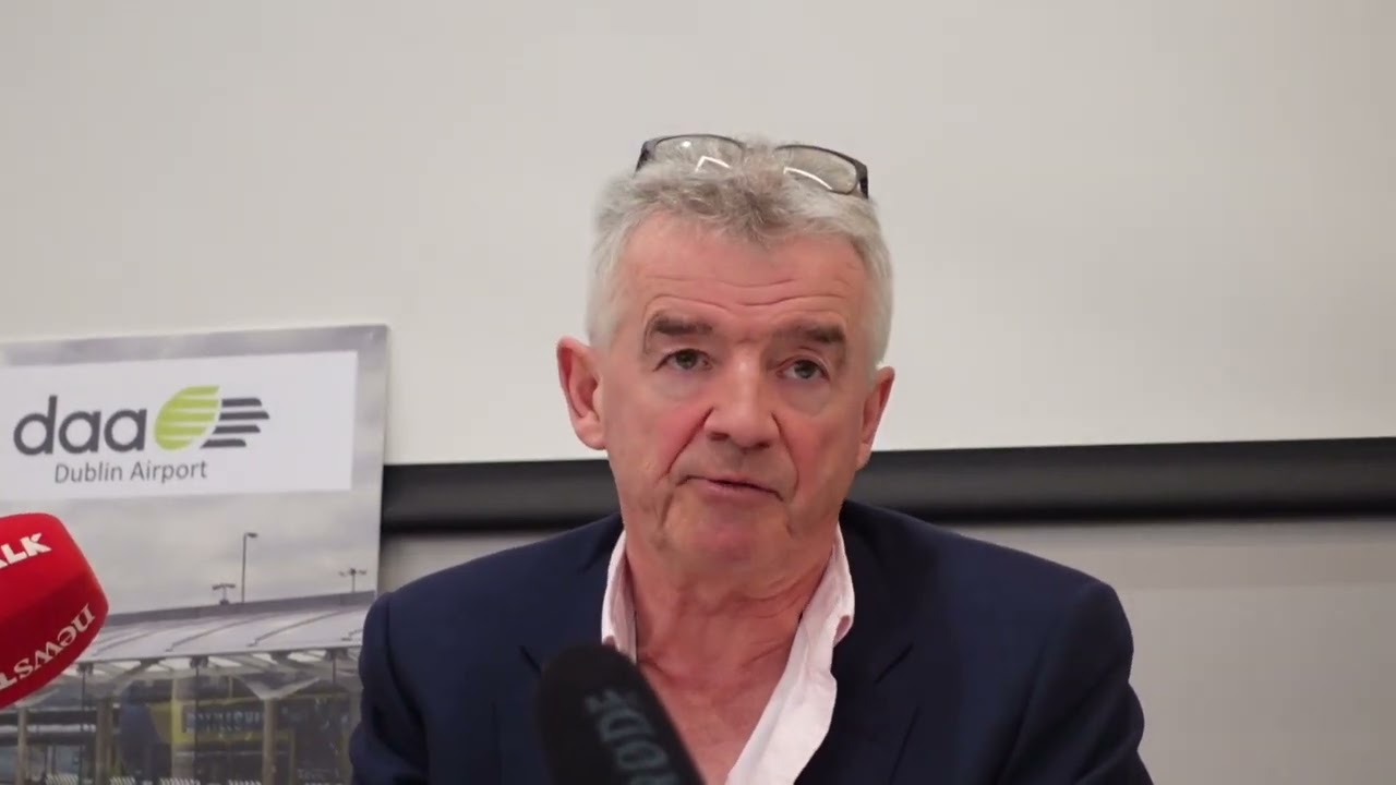 Michael O'Leary discusses timeline on certification of the Boeing Max 10