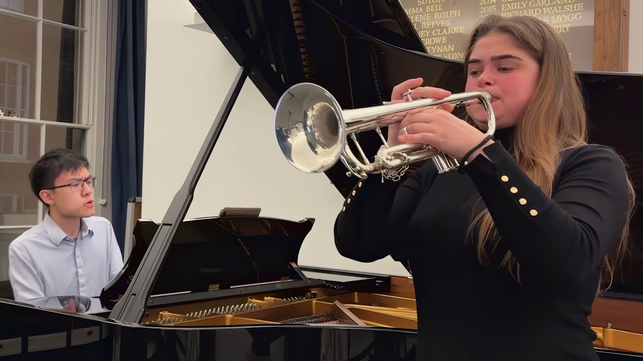 La Veu del Silenci for trumpet and piano by Ricardo Mollá | Feat. Jasmin Ghera and Julian Chan