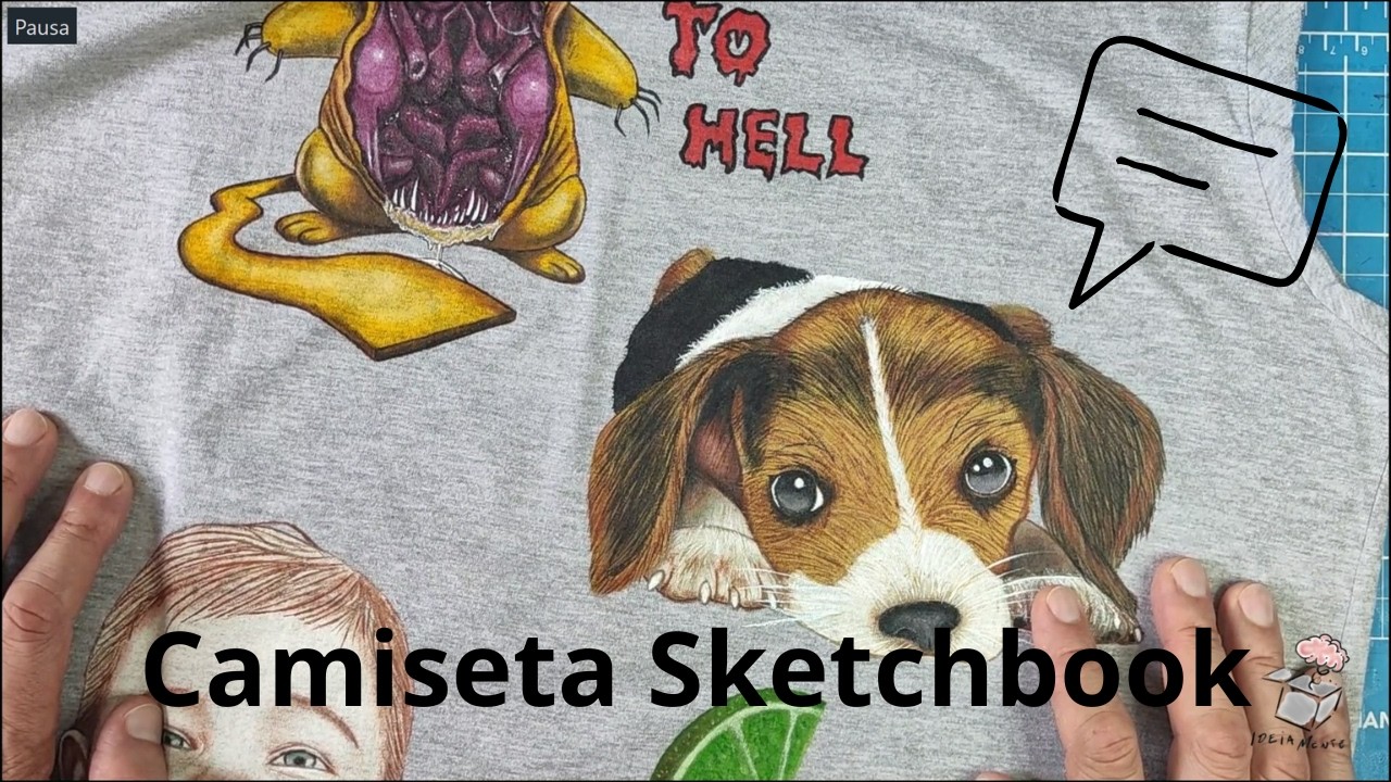 T-shirt Sketchbook
