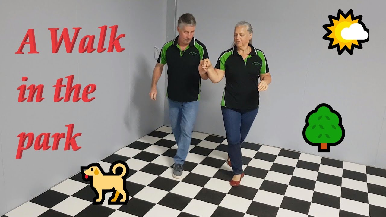 A Walk in the Park. Rock & Roll dancing lesson - Basic move -  Another Rockin Nagambie dance class.