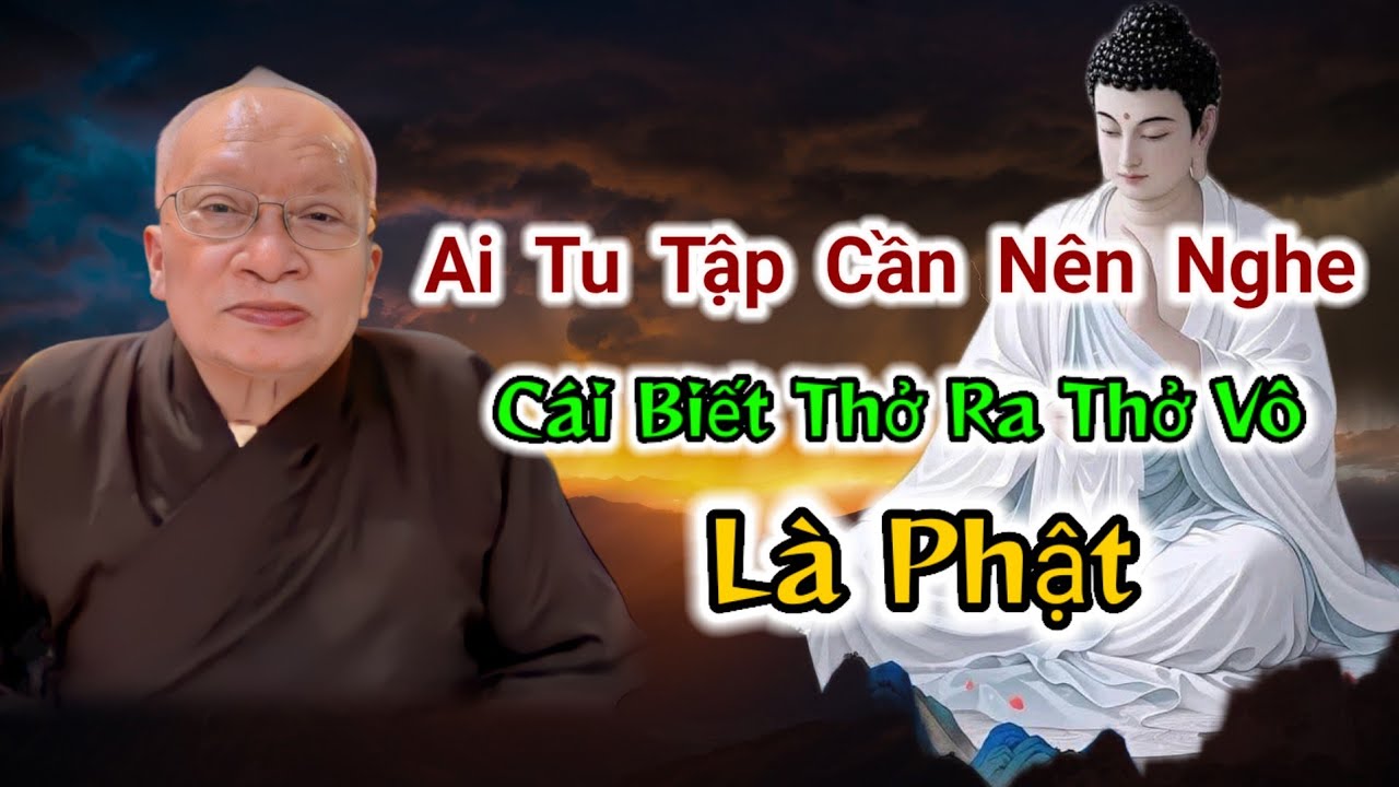 Phân Tích Quan Trọng Về Hơi Thở: Cái Biết - Thở Ra - Thở Vô - Là Phật - Ai Tu Tập - Cần Nên Nghe...
