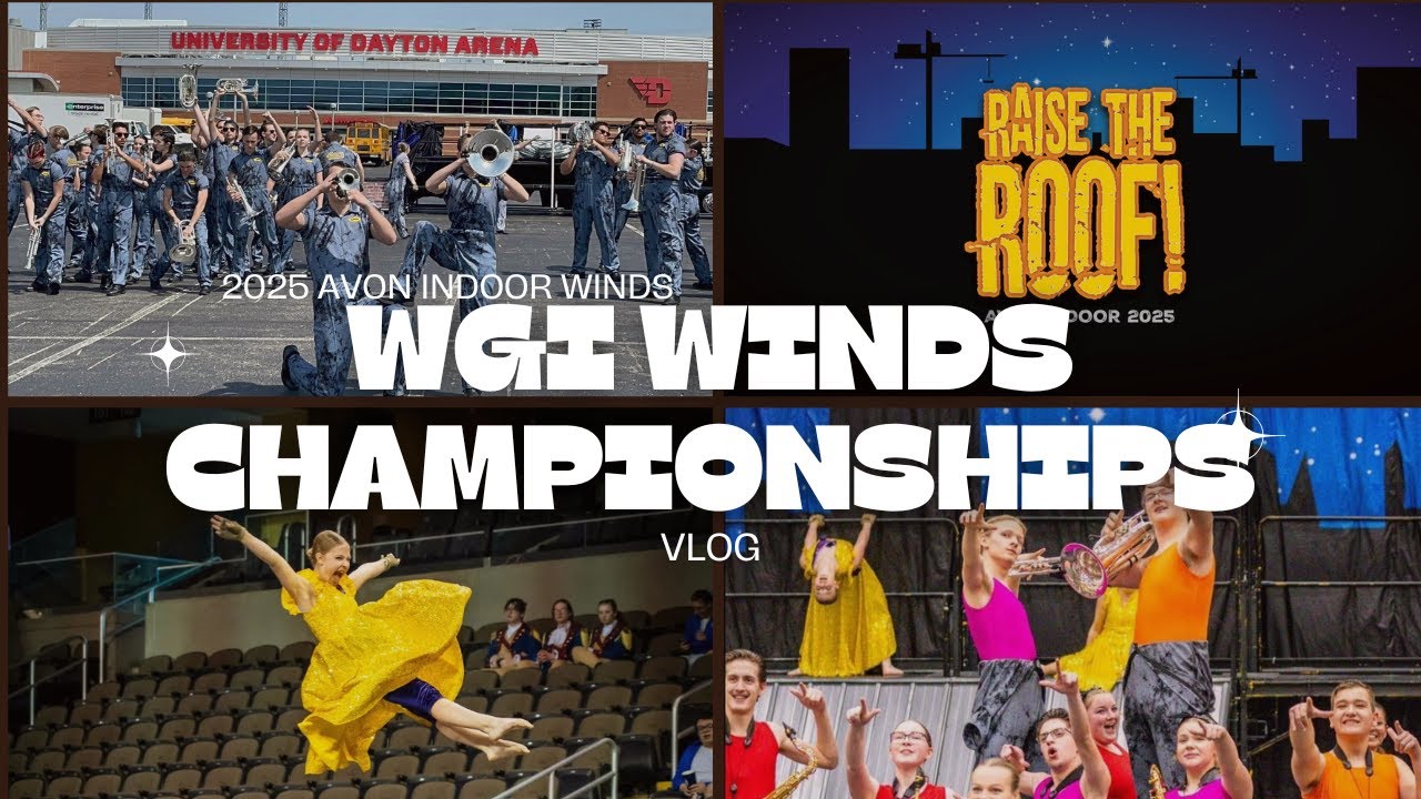 2025 Avon Indoor | WGI Winds World Championships Vlog