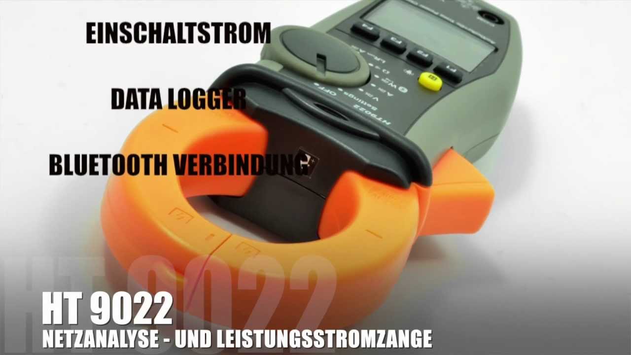 HT 9022 Netzanalyse - und Leistungsstromzange