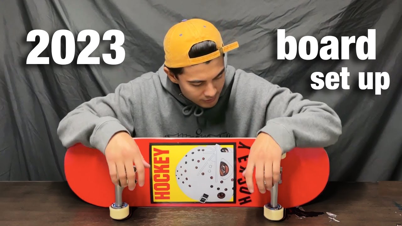 My 2023 Skateboard Set up | HOCKEY |