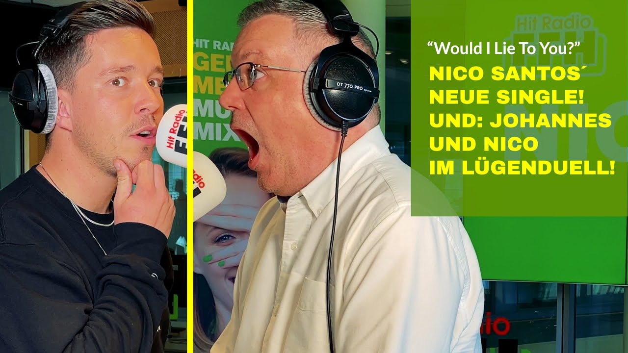 Nico Santos im FFH-Lügenduell mit Johannes Scherer