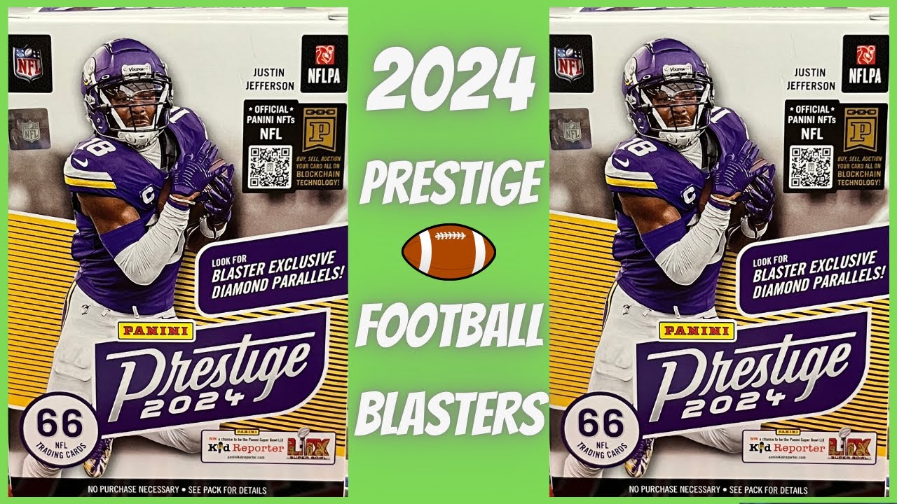 New Release 2024 Prestige Football Blaster Boxes Looking for Case Hits & Autos!!