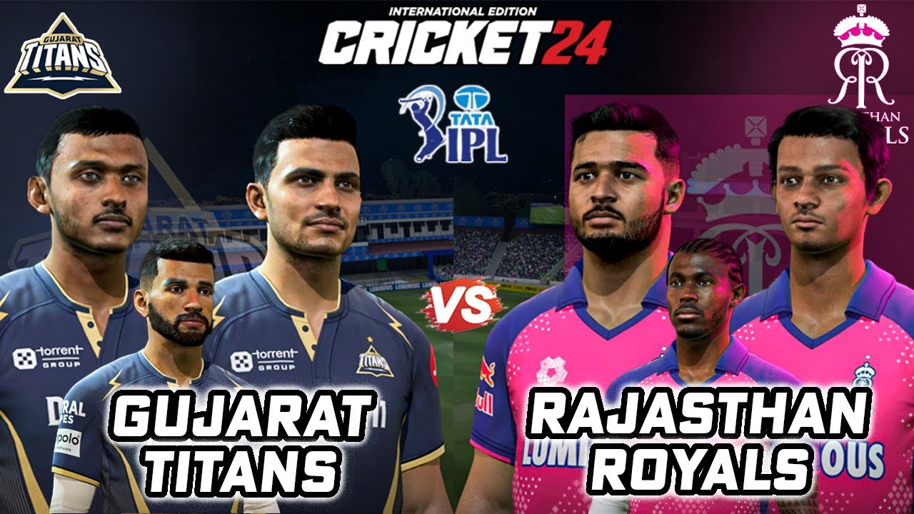Gujarat Titans vs Rajasthan Royals IPL 😍🔥 in Cricket 24